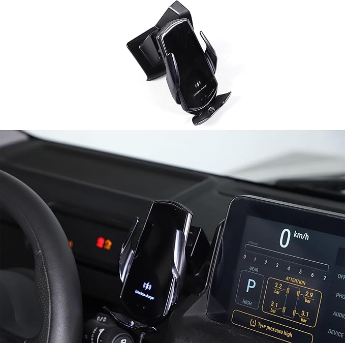 Car Mobile Phone Holder The Navigation Screen Compatible with Ineos Grenadier 2020-2026 Adjustable 360° Central Control Phone Holder Accessories (Left,Style D)