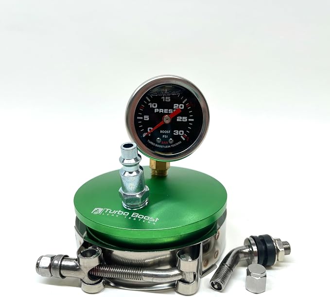 4" Universal - 30PSI S.Steel Gauge, T-Bolt Clamps