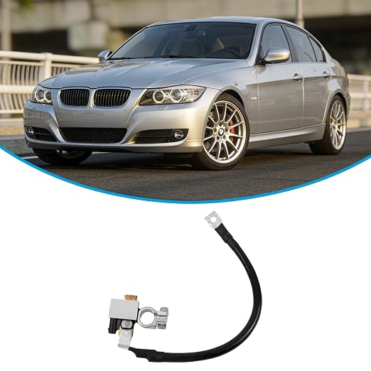 61127616200 Intelligent Battery Sensor IBS Compatible with BMW 3 Series E90 E92 E93 316 318 320 325 5 Series E60 520 523 525 X5 X6 Replacement for 61129115498 61129164352 61129184207