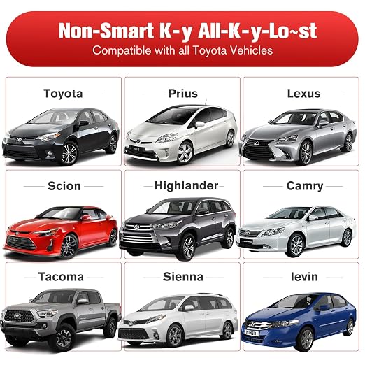 Autel Original 8A AKL Cable for Toyota Non-Smart K-y Adapter Work with APB112 and G-Box3 G BOX3 G-Box2 G BOX2
