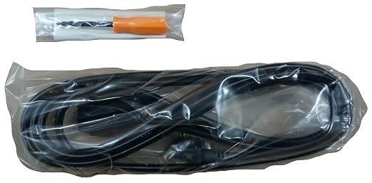 Mitutoyo 05CZA663 Digimatic Cable with Data Button IP Type, 2 m Length, SPC Connecting Cable for Micrometers and Other Digimatic Instruments, Rugged IP65-Rated Data Transfer Accessory
