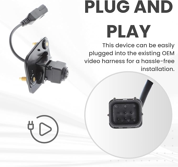 Backup Camera Replaces for 2014-2018 Nissan Versa Note w/AVM OE Part # 284423VA3A, 28442-3VA3A
