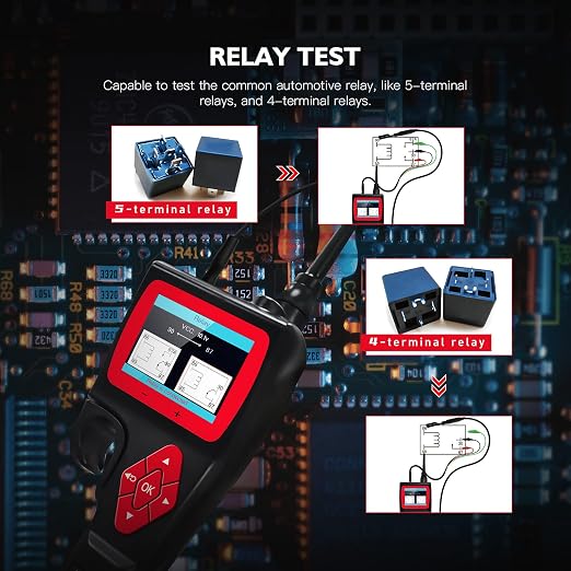 Original TopDiag P200 Automotive Circuit Tester, Power Circuit Probe Kit, 9~30V with Multimeter (P200)