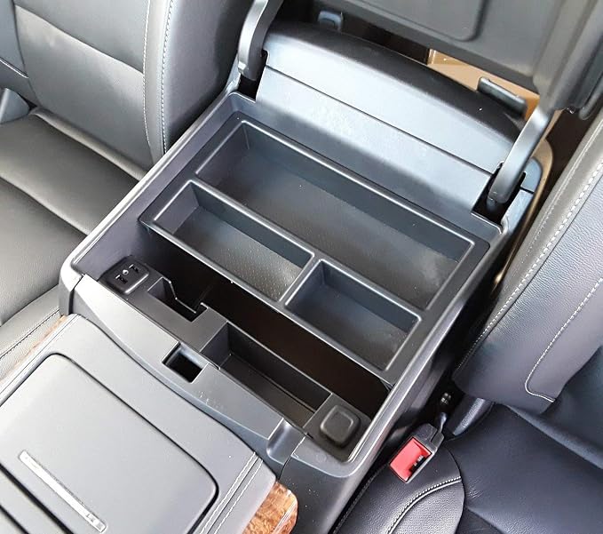 Vehicle OCD - Center Console Divider and Tray Organizer for Chevy Suburban/Tahoe/GMC Yukon/XL (2015-2020) - Made in USA