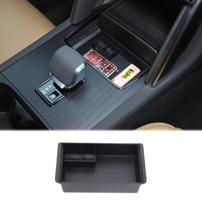 Center Console Storage Box Compatible with Land Rover Discovery Sport 2024,ABS Center Console Gear Shift Tray Organizer Interior Storage Accessories