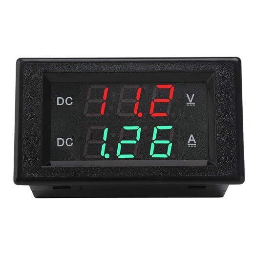 DROK AC 500V 200A 2-in-1 Multimeter and DROK DC 100V 50A 2-in-1 Multimeter Bundle
