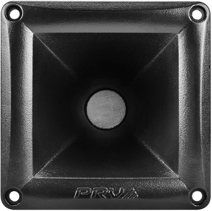 PRV AUDIO WG270Ph Horn Driver - 1" Exit Phenolic Compression Driver 150 Watts 8 Ohm 106.5 dB with Compact 60° x 60° Exponential Horn for Car Audio