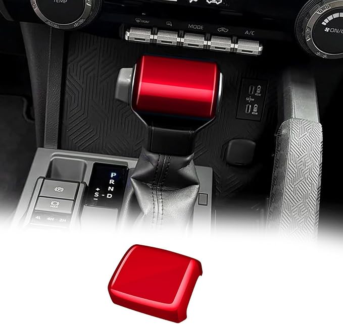 for Toyota Tacoma 2024+ 4Runner 2025+ 14" Screen Gear Shift Knob Head Cover & Air Conditioner Knob Cover