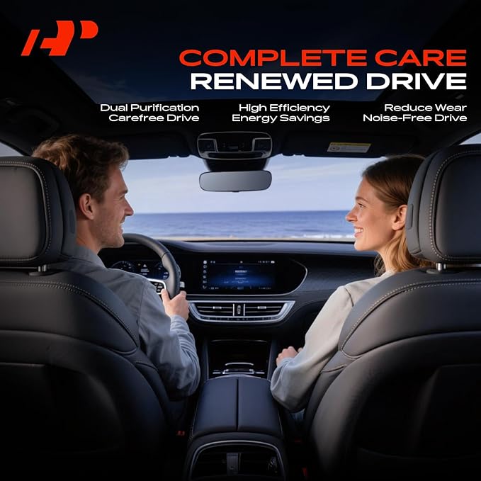 A-Premium Engine & Cabin Air Filter with Activated Carbon Compatible with BMW E60 Series 525i 2004-2007, 525xi/530xi 2006-2007, 528i 2008-2011, 528i xDrive 2009-2010, 528xi 2008, 530i 2005-2007, 545i