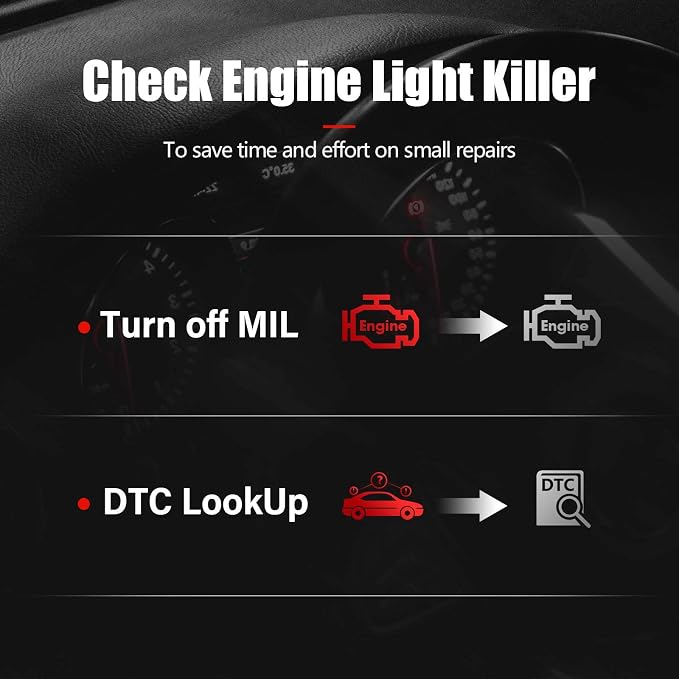 2026 NEW Launch OBD2 Scanner CR529 Code Reader Check Engine Light for All OBDII Car After 1996 Full OBD2 Functions Mode 8, I/M Readiness DTC Lookup Lifetime Free Update Scan Tool [Upgrade Version]