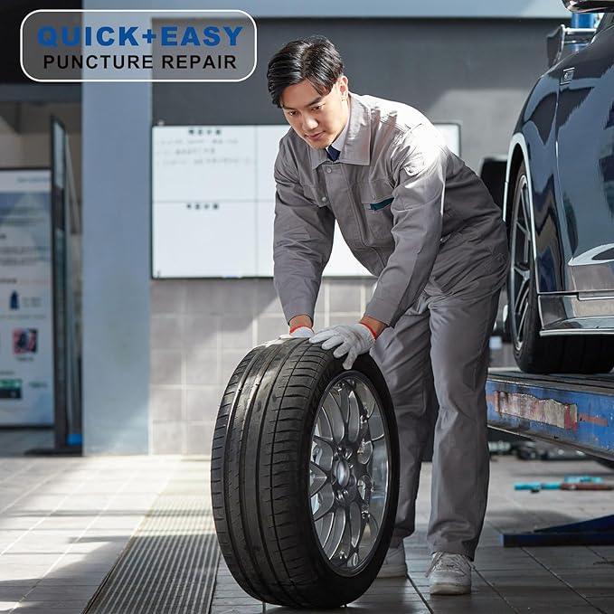 Tire Plugs Heavy Duty (4", 30pcs).Tire Sealing Strip for Puncture Repair are Suitable for Tubeless Tires Car, Light Truck, Motorcycle, ATV, UTV. etc.…