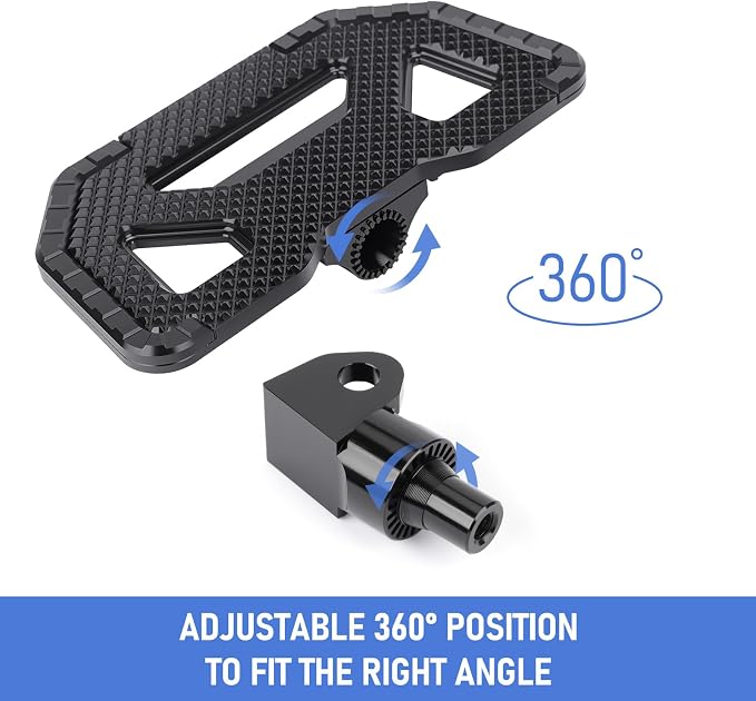 Foot Pegs for Honda Rebel 300 500 CMX300 CMX500 2017-2025 | 360° billet CNC foot pegs with enhanced grip for confident commuting and weekend riding.