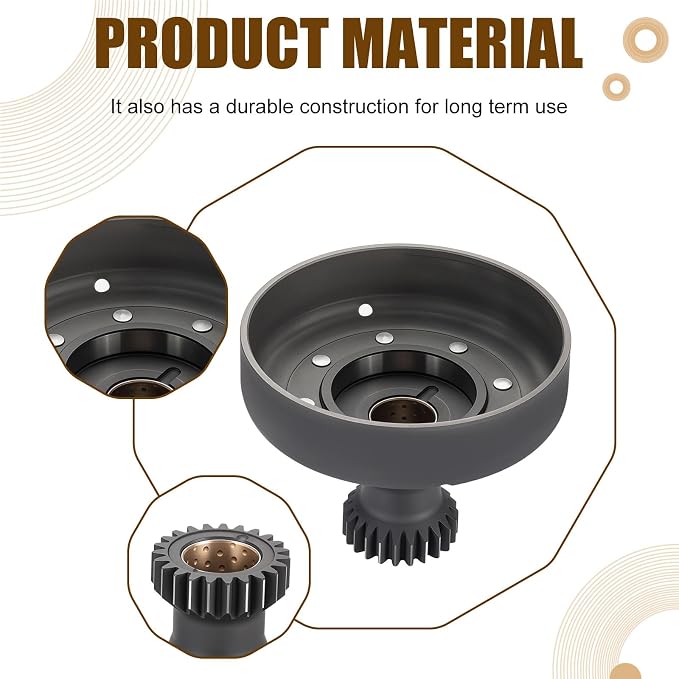 Centrifugal Clutch Drum for Honda TRX200 TRX200D Recon 250 TRX250TE TM TRX250EX TRX250X 1990-2023 22500-HM8-A40 22500-HS0-A00