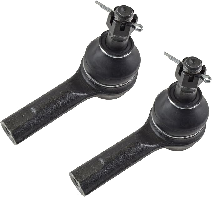 TRQ Front Outer Tie Rod Set 2 Piece Compatible with 1993-1997 Infiniti J30 2003-2004 M45 1997-2006 Q45 1997-2003 QX4 1996-2004 Nissan Pathfinder