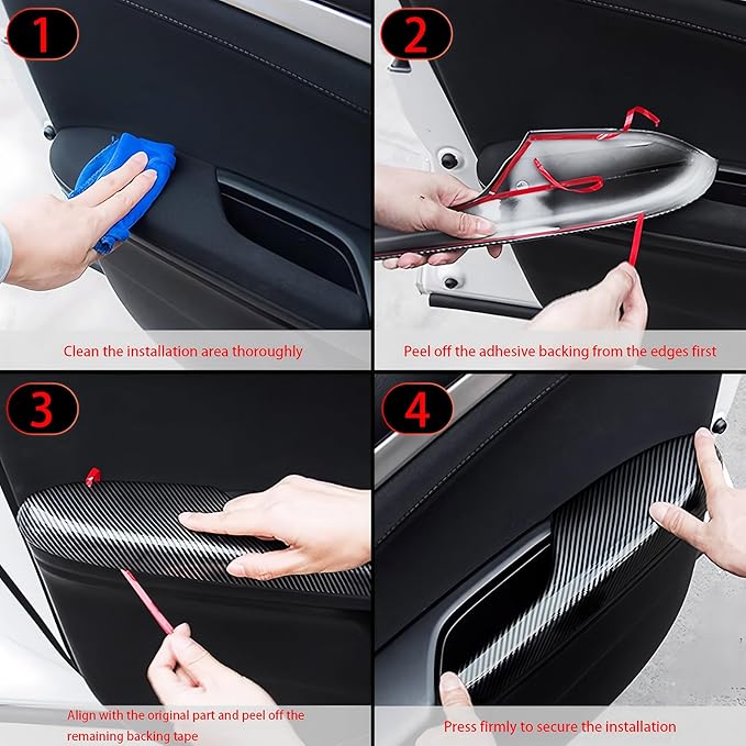 YOUTOOCAR Steering Wheel Trim Cover Compatible with Kia EV9 2024-2026 Accessories (Glossy Black)