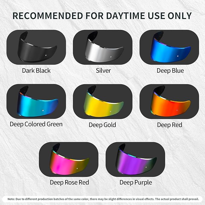 PSLER Sedici Strada 2 Visor - Sedici Strada 2 and Strada 3 Face Shield Motorcycle Helmet visor Accessories Replacement for LS2 FT2 VECTOR Sedici Strada 2 Strada 3 FF801 FF397,Deep Rose Red