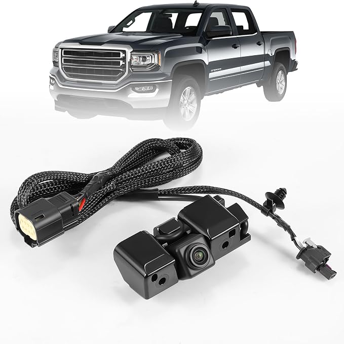 Backup Camera Rear View Camera Fit for Chevy Silverado GMC Sierra 1500 2500 3500 2016-2019 Parking Park Assist Camera Replaces #84062896