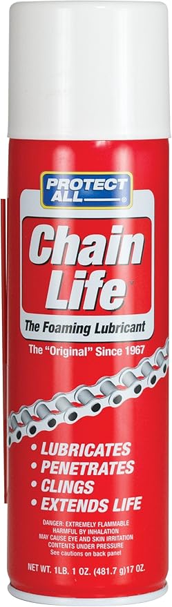 Protect All Chain Life Foaming Lubricant - 17 oz - Protect All 35017PA