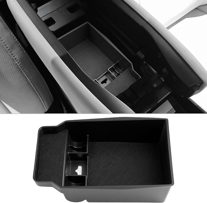 CDEFG for 2026 Mazda CX5 Center Console Organizer Tray 2026 CX-5 Accessory | for 2026 Mazda CX-5 (S/Select/Preferred/Premium/Premium Plus) Accessories Middle Console Armrest Storage Box Coin Holder