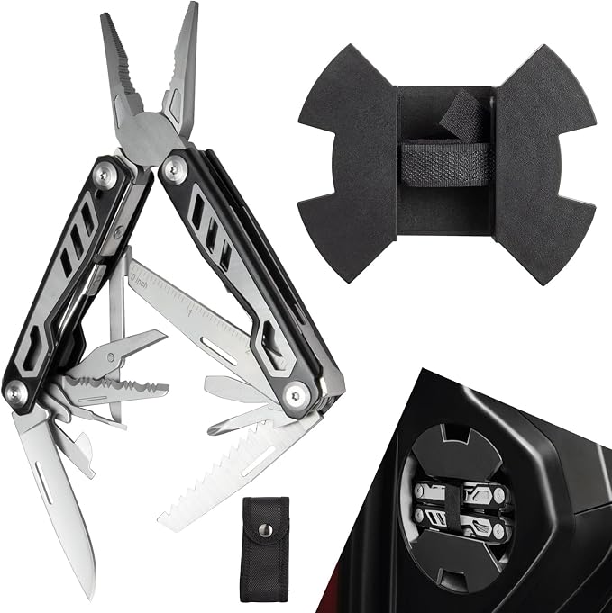 Tactical Dash Side Storage Multi-Tool for 2024-2026 Toyota Tacoma & 2025 4Runner Accessories,Replaces PT420-35240, Hidden Secret Compartment Organizer, Fits SR5, TRD Pro, Trailhunter Woodland