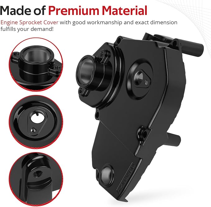 JAVIK Engine Sprocket Cover with Bolts for Suzuki GSX-R600 GSX-R750X 1996-2000 O.E.M# 11361-33E03