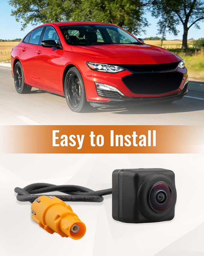Car Rear View Camera Fit for Chevrolet Malibu 2023 2024 1.5L 4Cyl Replace 84543080 42861580 Backup Camera Reverse Parking Assist System