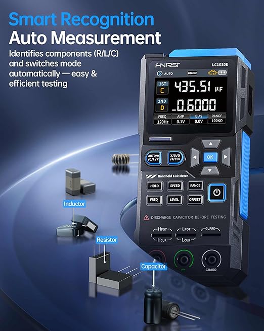 LC1020E 100kHz LCR Meter and SMD Tester