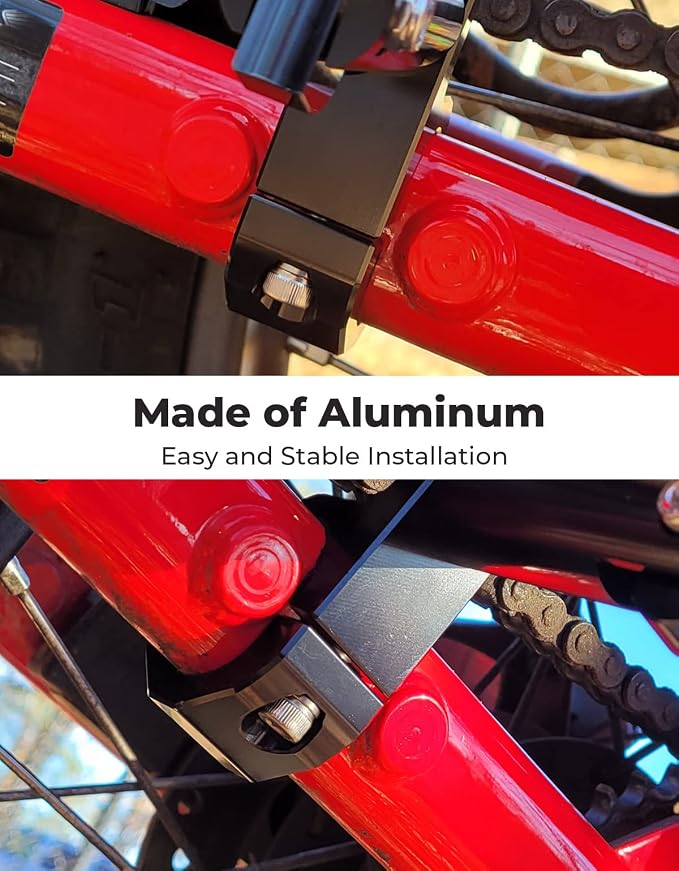 KEMIMOTO Rear Passenger Footrest Foot Pegs Compatible with CT125 Trail 125 Hunter Cub 2021 2022 2023 2024 Motorcycle Folding Foot Pegs