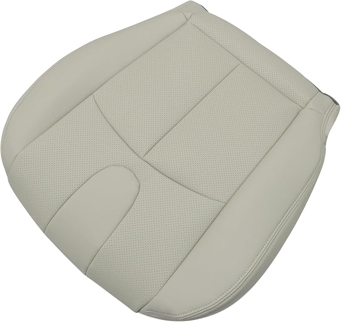 FZJDSD Wheat Tan Driver & Passenger Side Bottom Perforated Microfiber Leather Replacement Seat Covers Compatible with Infiniti G37 2008 2009 2010 2011 2012 2013