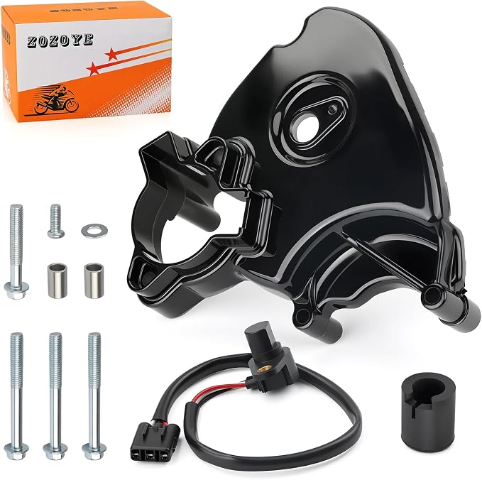 Engine Front Sprocket Cover & Protector W/Bolt + Speed Sensor For Suzuki Hayabusa 1300 GSX1300R/RX 1999-2007 11361-24F10