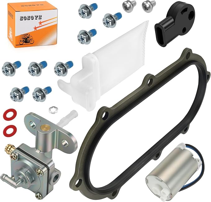 Fuel Gas Valve Petcock + Fuel Pump W/Gasket For Suzuki GSX-R600 1997-2000 GSX-R750X 1996-1999 44300-33E01 44300-33E0V