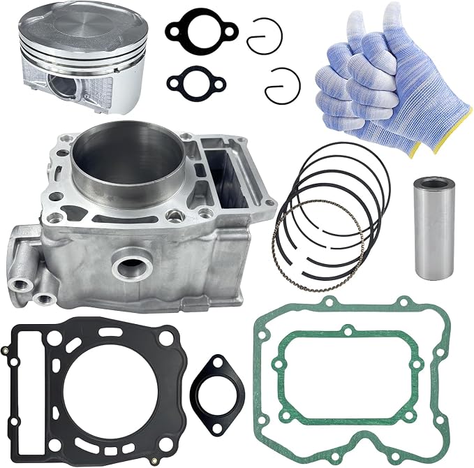 88mm Bore Cylinder Piston Ring Gasket Top End Rebuild Kit Compatible with Xpedition 425 Polaris 425 Sportsman 425 Ranger 425 Magnum 425 1995-2013