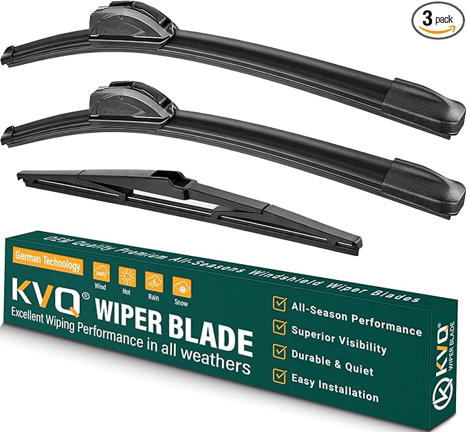 Windshield Wiper Blades Replacement for Chrysler Pacifica 2017-2024,Original Equipment Replacement Front Rear Wiper Blade Set - 26" 20" 14" (Set of 3)