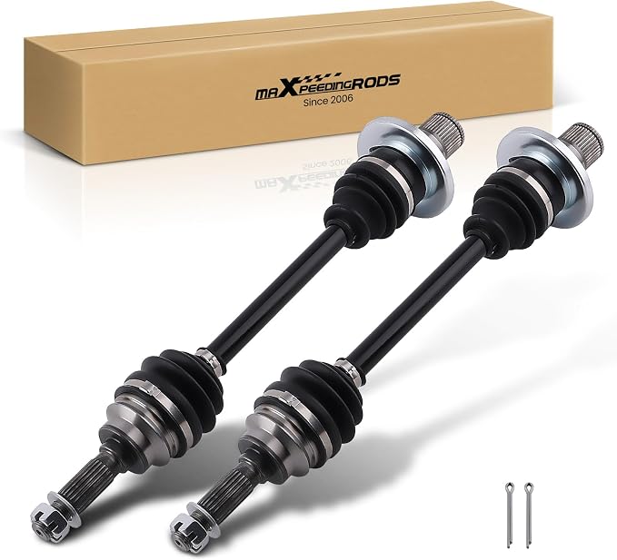 maXpeedingrods 2 Pcs CV Axle Shaft Assembly Fit for Suzuki King Quad 450 2007-2010, King Quad 500 2009-2020, King Quad 750 2008-2020, Rear Right Left Driver Paseenger Side, Replace# 64901-31G41
