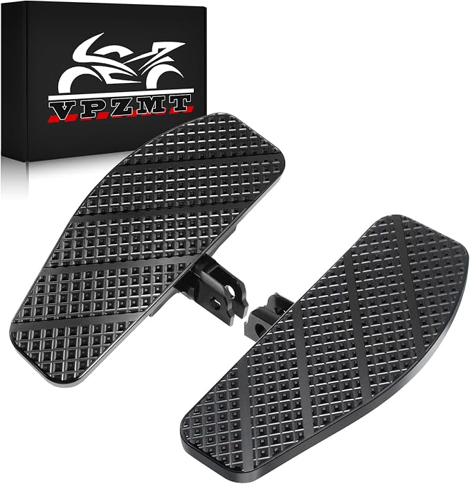 8.0“ Mini Driver Foot Pedal Footpegs Floorboards for 2018-2025 Harley Davidson FX Softail Standard, Street Bob, FXDR 114, Fat Bob, Low Rider, Low Rider S/ST, Breakout