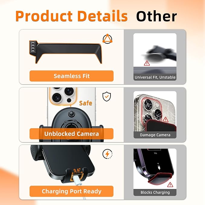 Car Phone Holder for Mazda CX5 (2021-2024 2025,10.25"),Screen Phone Mount,360 Phone Holder Rotating,Hands Free Mobile Holder,Car Mount for iPhone,Samsung & Android,2023 CX-5 Interior Accessories