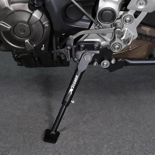 xitomer 0-3" Adjustable Kickstand Fit for FZ-07 MT-07 / XSR700 2016-2026 / Tracer 7 2021-2025/ Tracer 700 2016-2020 Motorcycle Adjustable SideStand