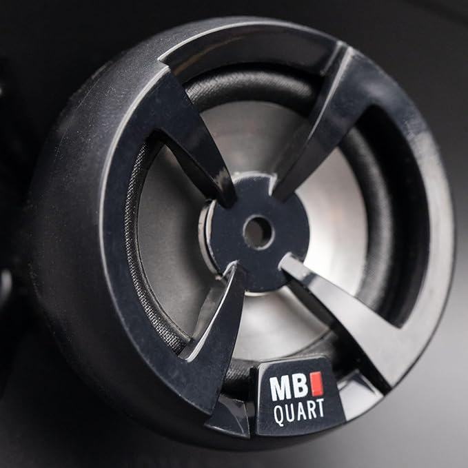 MB Quart Discus 5x7 & 6x8" 2 Way Car Audio Coaxial Speakers with Polypropylene Cones & Butyl Rubber Surrounds for Enhanced Quality, 100W, 88 dB, Pair