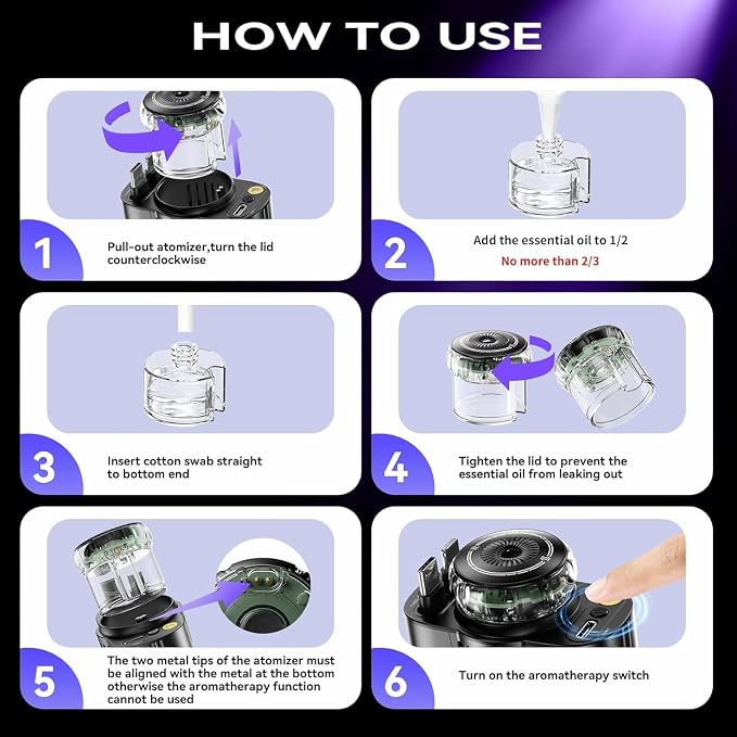 Retractable Car Charger with Aromatherapy and Starlight, 5 in 1 USB C Car Charger Adapter, 69W Fast Charging Cars Phone Chargers, Cars Air Freshener Compatible with iPhone 17 16 15 14 13 and Android