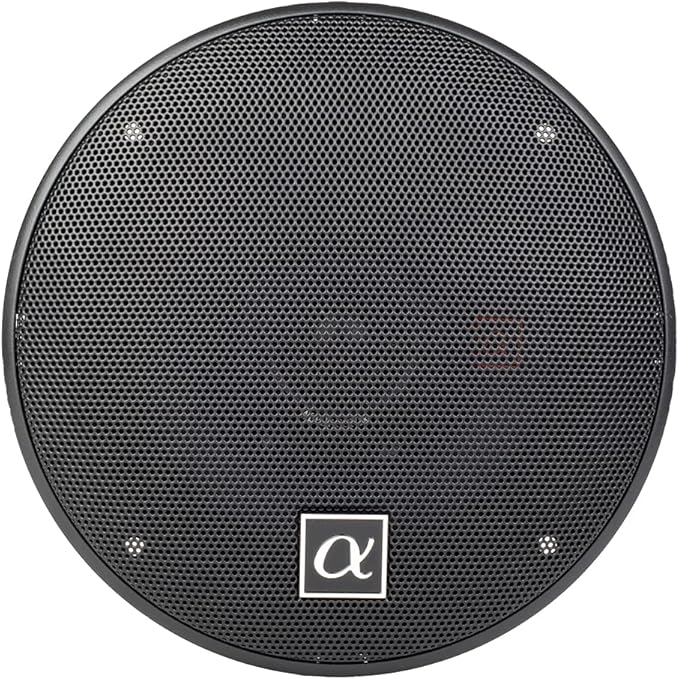 Alphasonik 1 Pair of NS52 Neuron Series 5.25" (300 Watts Max for The Pair) 150 Watts Max Per Speaker 2-Way Full-Range Car Audio Speaker with PEI Dome Tweeter Polypropylene Cone Grilles Included