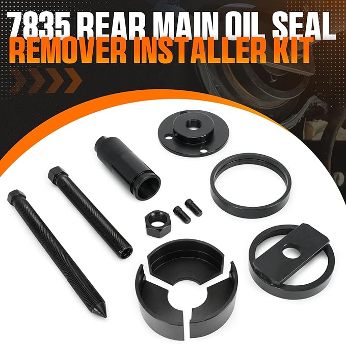 7835 Rear Main Oil Seal Remover Installer Kit Replacement for 7.3L Diesel Engines 1994-2003