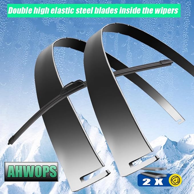 3 Wiper Front and Rear Wiper Blades for 2011-2015 Kia Sorento/2010-2019 Soul/2018-2019 Kia Soul EV, OE Original Style (24″/20″ Front/11″ Rear) For My Car