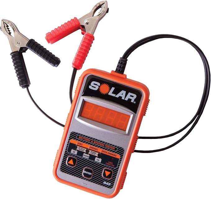 SOLAR BA7 100-1200 CCA Electronic Battery and System Tester