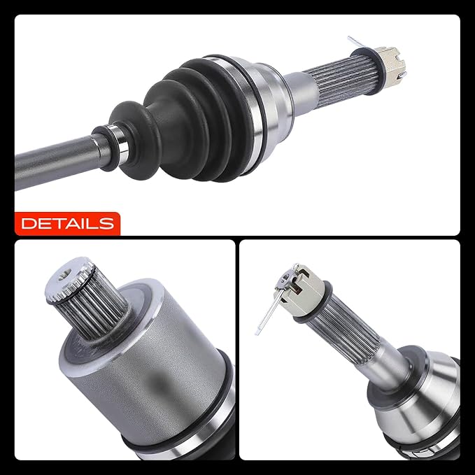 A-Premium Rear CV Axle Shaft Assembly for Polaris Models | Compatible with Sportsman 450 2016-2017, Sportsman SP X2 570 2015-2017, Sportsman ETX 2015, Rear Left and Right, Set of 2