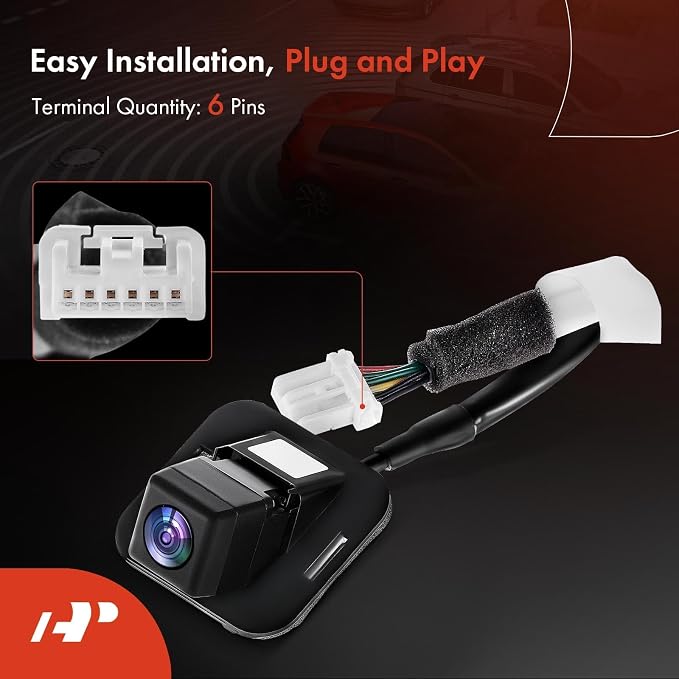 A-Premium Rear View Backup Camera Compatible with Honda | Parking Camera for 2014-2015 Accord Sedan