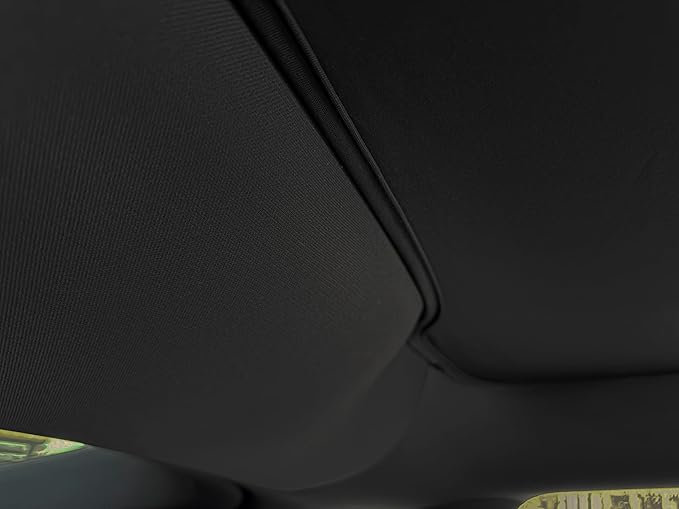 VION Tesla Model Y Roof Sunshade (2026–2025 New Model Y) – Full Blackout (No Light Transmission), Cooler Cabin, Dual-Layer Fabric with Graphene-Enhanced UV Coating, No Sagging – Black