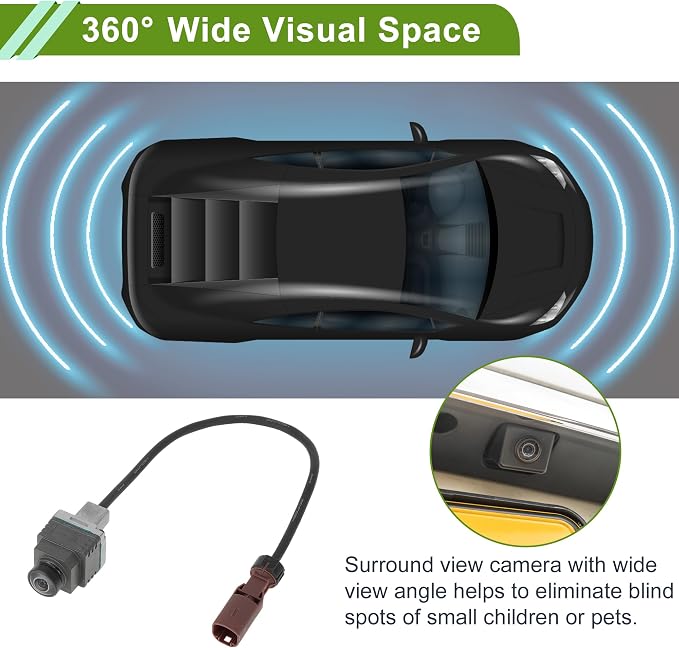 Car Park Assist Camera Surround View Camera for Mercedes-Benz GLC300 2017-2020 No.A0009050806