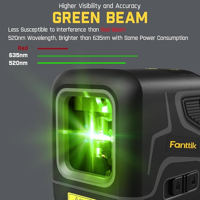 Fanttik X9 Pro Tire Inflator & D2 Laser Level Self Leveling