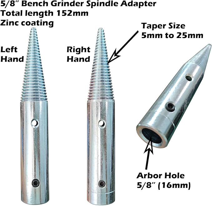 PURUI 8 Inch Bench Grinder Polishing Kit for All Metals, Kit Includes 3PC 8 Inch Buffing Wheels, 5PC 100g Bar Buffing Compounds, 2PC 5/8 Inch Bench Grinder Spindle Adapter, 1PC Microfibre Cloth, 11PCS