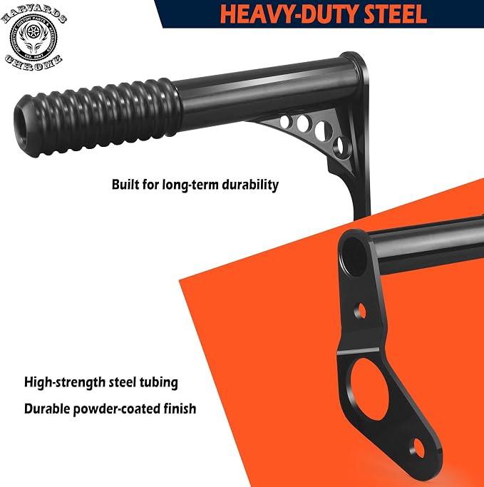 1-1/4" Heavy Duty Peg Crash Bar Frame Slider for Harley Softail Low Rider/Street Bob/Low Rider S/Low Rider ST 2018-2026